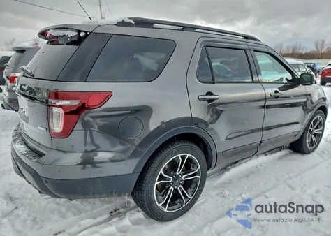 2015 Ford Explorer Sport z USA, uszkodzony, nr VIN 1FM5K8GT5FGA50421